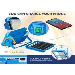 كساف طاقه شمسيه + شاحن 4 شريحه حجر خارجي RU950